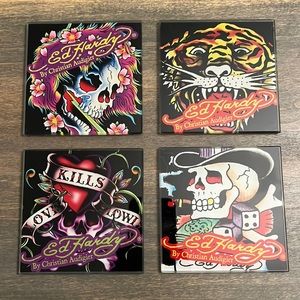 Ed hardy by Christian audigier coasters